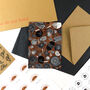 Ammonoidea Fossil Print A6 Greetings Cards, thumbnail 4 of 7