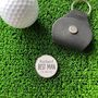 Personalised Best Man Golf Ball Marker, thumbnail 4 of 4