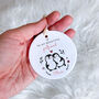 Personalised Girlfriend Ceramic Ornament With Name, thumbnail 5 of 7