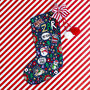 Personalised Hand Painted Christmas Stocking, thumbnail 7 of 12