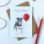 Schnauzer Dog Birthday Card, thumbnail 1 of 2