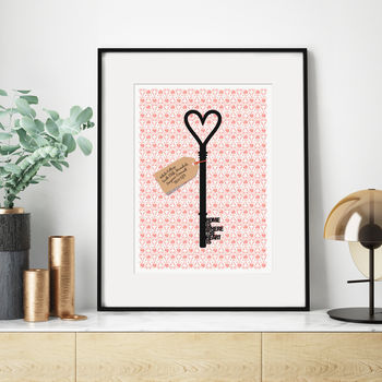 Personalised 'Home Is Where…' New Home Gift Print, 3 of 9