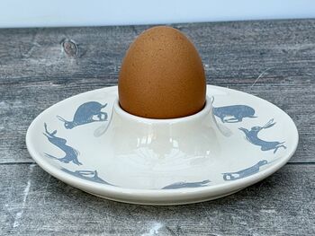 Hare Patterned Egg Cup, 4 of 4