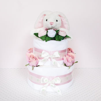 Little Bunny Two Tier Nappy Cake, 2 of 12