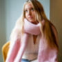 Personalised Bold Pastels Blanket Scarf, thumbnail 5 of 5