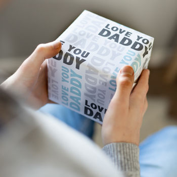 Personalised Father's Day Wrapping Paper By Jodie Gaul ...