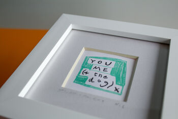 You, Me And The Dog Mini Art Print, 2 of 8