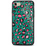 Green Leopard Print Phone Case For iPhone, thumbnail 2 of 3