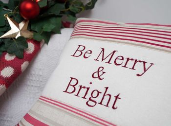 Merry And Bright Cushion, 2 of 2