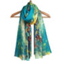Large 'Tropical Paradise' Pure Silk Scarf, thumbnail 1 of 2