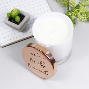Mum To Be Luxury Scented Candle With Lid, 2 of 7