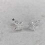 Sterling Silver North Star Studs, thumbnail 5 of 9