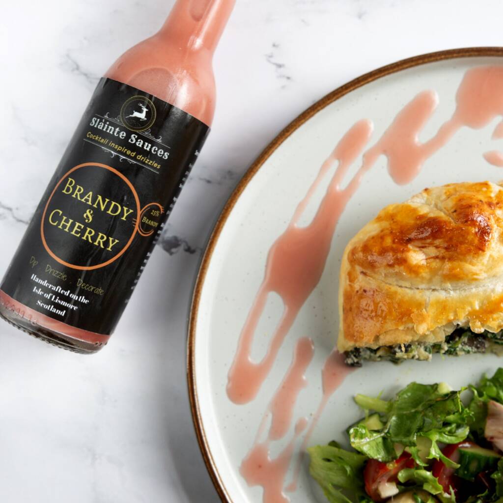 Brandy And Cherry Cocktail Flavoured Sauce By Oystercroft