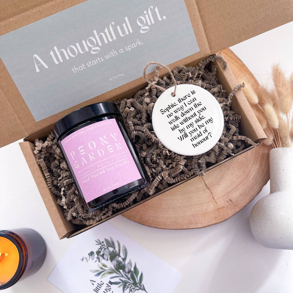 Personalised Missing You Candle Gift Set By By The Pines ...