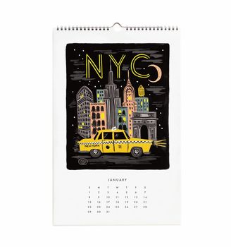 Cities Of The World 2017 Frameable Wall Calendar, 4 of 9