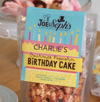 Personalised Birthday Popcorn, 2 of 3