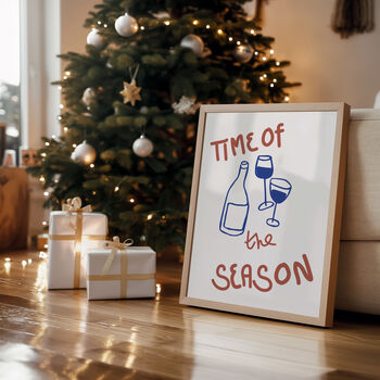 Time Of The Season Retro Music Giclée Art Print, 4 of 6