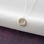 60th Gold And Silver Necklace, thumbnail 2 of 12