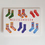 Perfect Pair Sock Greetings Card, thumbnail 3 of 6