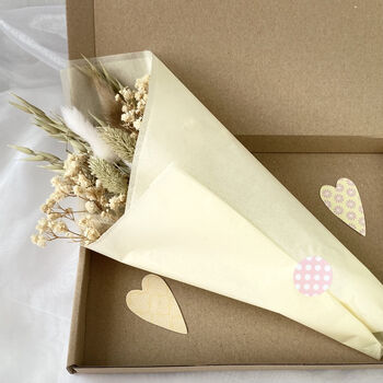 Mother's Day Gift Cream Letterbox Flowers, 2 of 3