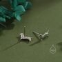 Sausage Dog Stud Earrings, thumbnail 6 of 12