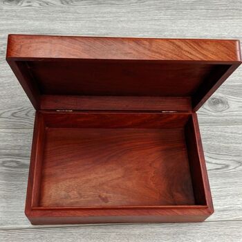 Floral Wave Wooden Jewellery Box, 6 of 6
