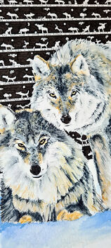Wolf Art Print, 3 of 5