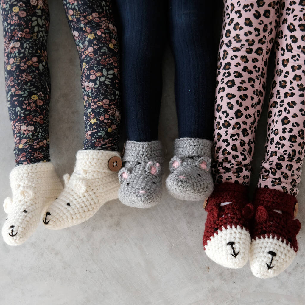 Animal Booties For Baby And Child, 1 of 6