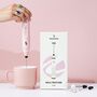 Handheld Milk Frother Pink, thumbnail 1 of 4