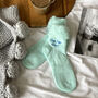 Personalised Embroidered Bed Socks, thumbnail 5 of 8
