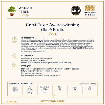 Award Winning Luxury Glacé Fruit Gift Box – 330g, 5 of 8