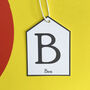 Personalised Initial Gift Tag - Small, thumbnail 8 of 8