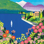 Lake Como, Italy Print, Can Be Personalised, thumbnail 3 of 3