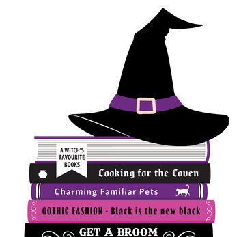 Booked Up For Halloween, Funny, Book Lovers Card, 4 of 7