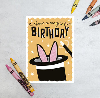 'Have A Magical Birthday' Card For Kids, 3 of 3