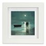 Nocturne's Reflection Framed Ceramic Art Tile, thumbnail 4 of 10