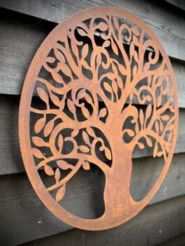 Metal Tree Of Life Garden Wall Sign , Fence Decoration , Feature , Ornament, 6 of 7
