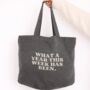 What A Year This Week Has Been | Tote Bag, thumbnail 2 of 2