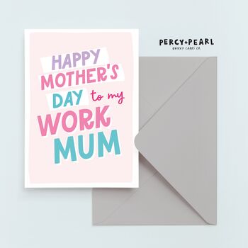 Funny Work Mum Mother's Day Card, 2 of 5