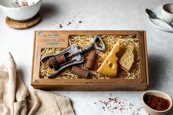 Chocolate Cheese And Wine Lovers Gift Set, 2 of 9