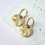 Celestial Huggie Hoop Earrings, thumbnail 1 of 5
