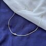 Sterling Silver Bead Boho Silver Indian Payal Anklet, thumbnail 3 of 3