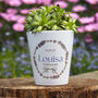 Personalised Bridesmaid Lavender Plant Pot With Seeds, thumbnail 1 of 4