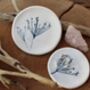 Wild Herb Imprinted Ceramic Bowls, thumbnail 4 of 8