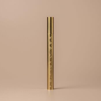 Botanical Engraved Brass Ball Point Pen, 3 of 6