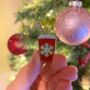 Christmas Reindeer Cross Stitch Kit, thumbnail 4 of 4