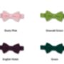 Children's Wedding Knitted Bow Ties | 30+ Colours, thumbnail 5 of 9