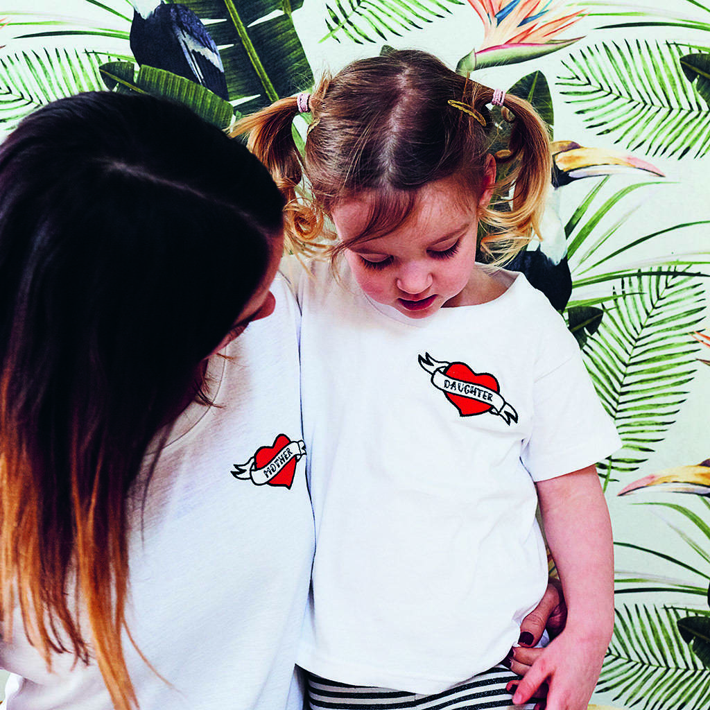 Mummy And Me Heart T Shirts, 1 of 4