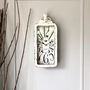 Rectangle White Wall Clock, thumbnail 2 of 4