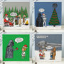Star Wars Christmas Card Four Pack, thumbnail 1 of 5